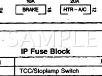 1999 GMC Savana 2500  5.0 V8 GAS Wiring Diagram