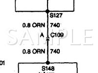 1999 GMC Savana 3500  7.4 V8 GAS Wiring Diagram
