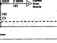 1999 Oldsmobile LSS  3.8 V6 GAS Wiring Diagram