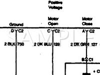 1999 Chevrolet Malibu  2.4 L4 GAS Wiring Diagram