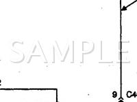 1999 Chevrolet Metro  1.0 L3 GAS Wiring Diagram