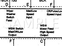 1999 Chevrolet P30 VAN  5.7 V8 GAS Wiring Diagram