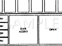 1999 Oldsmobile Aurora  4.0 V8 GAS Wiring Diagram