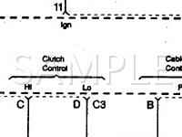 1999 Oldsmobile Silhouette  3.4 V6 GAS Wiring Diagram