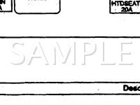 1999 Oldsmobile Bravada  4.3 V6 GAS Wiring Diagram