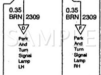 1999 Chevrolet Blazer Trailblazer 4.3 V6 GAS Wiring Diagram