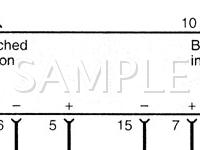 1999 Honda Accord EX 2.3 L4 GAS Wiring Diagram