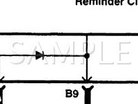 2000 Honda Civic CX 1.6 L4 GAS Wiring Diagram