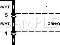 2000 Honda CR-V SE 2.0 L4 GAS Wiring Diagram