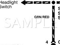 2001 Honda Passport EX 3.2 V6 GAS Wiring Diagram