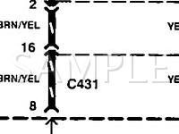2000 Honda Prelude SH 2.2 L4 GAS Wiring Diagram