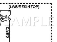 2002 Honda Passport EX 3.2 V6 GAS Wiring Diagram