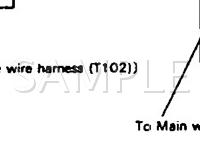 1990 Honda Civic 4WD 1.6 L4 GAS Wiring Diagram