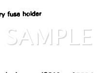 1991 Honda Civic  1.5 L4 GAS Wiring Diagram