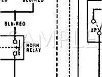 1992 Honda Accord LX 2.2 L4 GAS Wiring Diagram