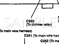 1995 Honda Accord LX 2.7 V6 GAS Wiring Diagram