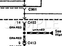 1995 Honda Accord EX 2.2 L4 GAS Wiring Diagram