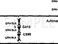 1995 Honda Civic LX 1.5 L4 GAS Wiring Diagram
