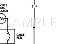 1995 Honda Odyssey EX 2.2 L4 GAS Wiring Diagram