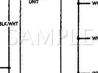 1995 Honda Odyssey EX 2.2 L4 GAS Wiring Diagram