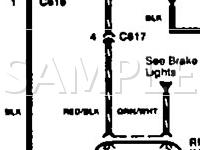 1996 Honda Civic LX 1.6 L4 GAS Wiring Diagram