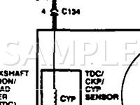 1996 Honda Odyssey EX 2.2 L4 GAS Wiring Diagram