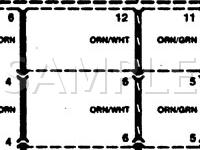 1997 Honda Civic DEL SOL Vtec 1.6 L4 GAS Wiring Diagram