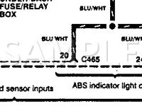 1997 Honda Odyssey EX 2.2 L4 GAS Wiring Diagram