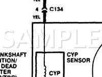 1997 Honda Odyssey EX 2.2 L4 GAS Wiring Diagram