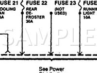 1997 Honda Odyssey LX 2.2 L4 GAS Wiring Diagram