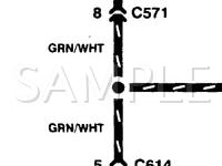 1999 Honda CR-V EX 2.0 L4 GAS Wiring Diagram