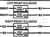 1999 Honda CR-V LX 2.0 L4 GAS Wiring Diagram