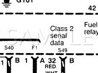 1998 Honda Passport LX 3.2 V6 GAS Wiring Diagram
