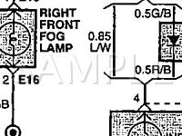 2001 Hyundai Elantra  2.0 L4 GAS Wiring Diagram