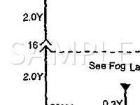 2001 Hyundai Santa FE  2.4 L4 GAS Wiring Diagram