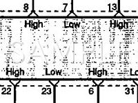 2000 Hyundai Sonata  2.4 L4 GAS Wiring Diagram