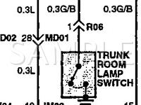 2000 Hyundai Sonata  2.4 L4 GAS Wiring Diagram