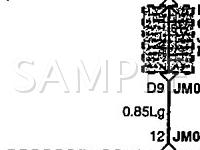 2001 Hyundai XG300  3.0 V6 GAS Wiring Diagram
