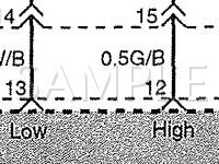 2002 Hyundai Elantra GLS 2.0 L4 GAS Wiring Diagram