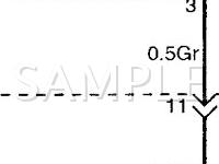 2003 Hyundai Elantra GT 2.0 L4 GAS Wiring Diagram
