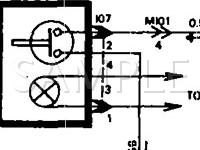 1990 Hyundai Sonata GL 3.0 V6 GAS Wiring Diagram