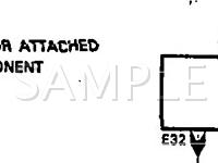 1991 Hyundai Sonata GL 2.4 L4 GAS Wiring Diagram