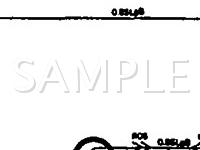 1991 Hyundai Sonata GLS 3.0 V6 GAS Wiring Diagram