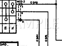 1991 Hyundai Sonata  3.0 V6 GAS Wiring Diagram