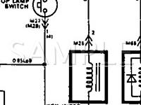 1992 Hyundai Elantra GL 1.6 L4 GAS Wiring Diagram