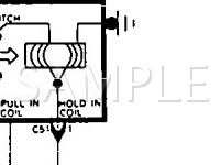 1992 Hyundai Elantra GLS 1.6 L4 GAS Wiring Diagram