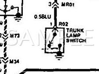 1993 Hyundai Elantra  1.6 L4 GAS Wiring Diagram