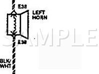 1993 Hyundai Elantra GL 1.8 L4 GAS Wiring Diagram
