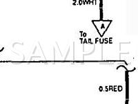 1993 Hyundai Scoupe  1.5 L4 GAS Wiring Diagram