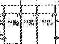 1993 Hyundai Sonata GL 2.0 L4 GAS Wiring Diagram